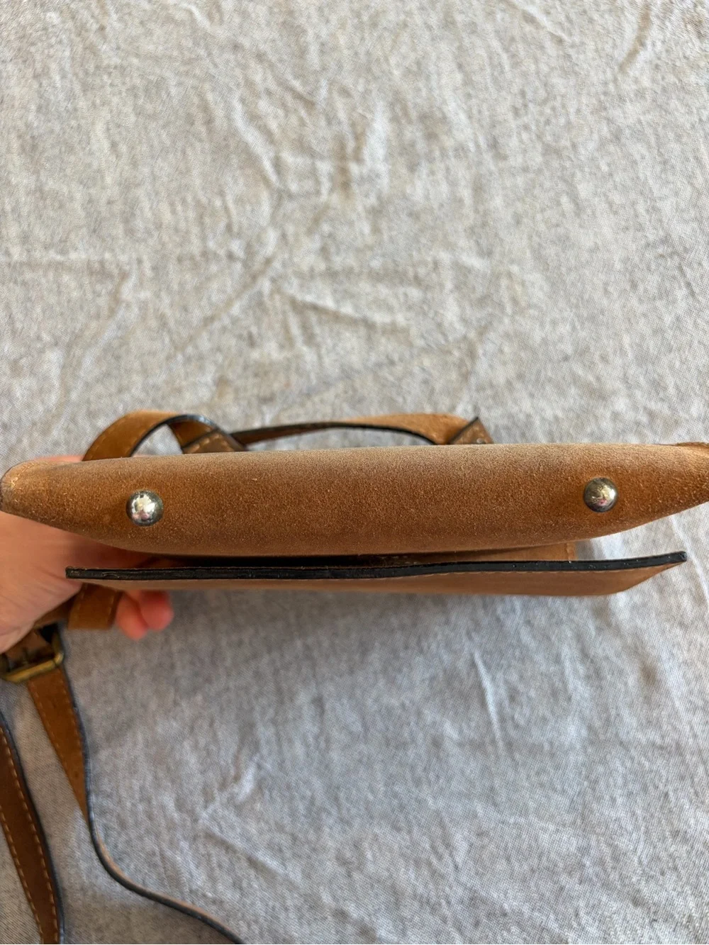 Rachel Comey Suede Crossbody Bag